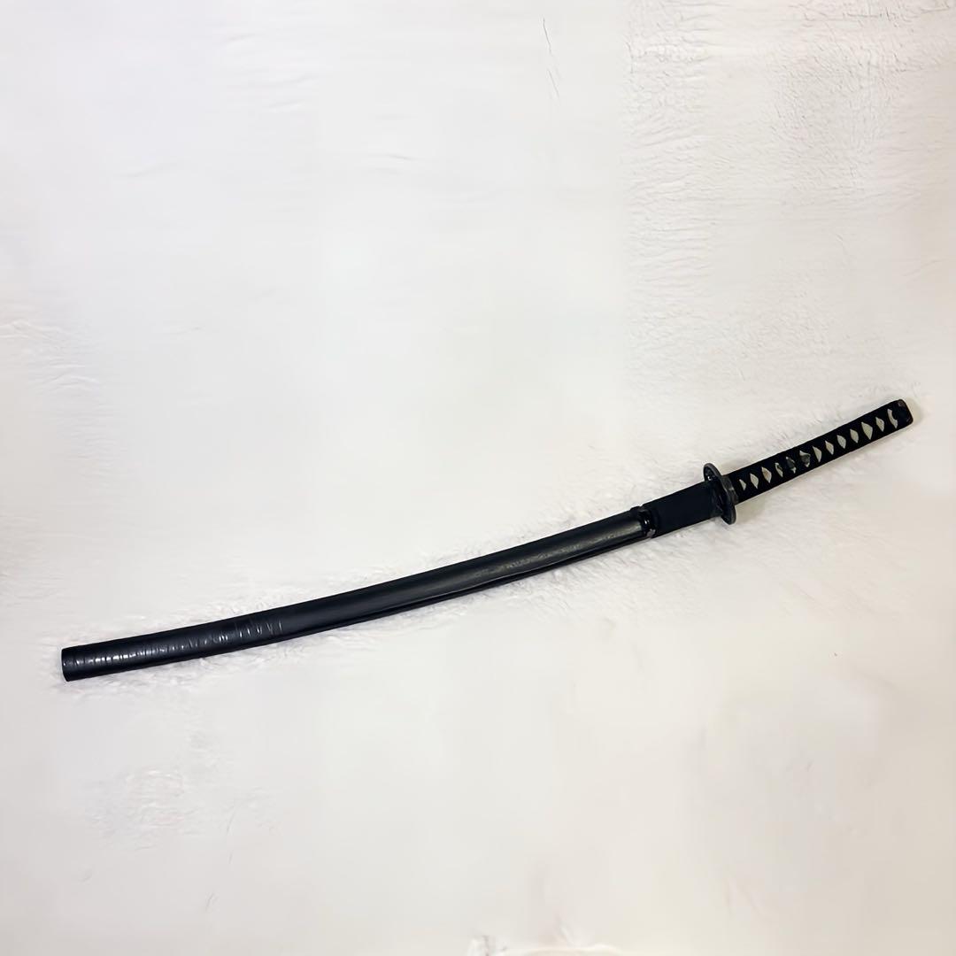 希少日本刀 黒い鞘 模造刀 アンティーク レトロ 昭和レトロ 鬼滅 日輪刀