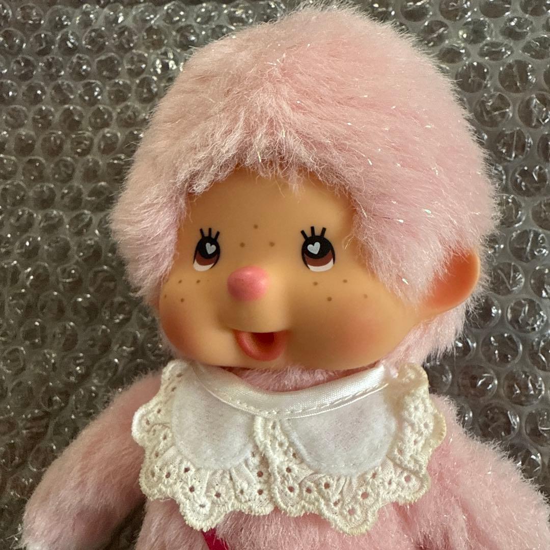 2012年発売 ハートアイズ モンチッチ ピンク 中古 貴重 ぬいぐるみ