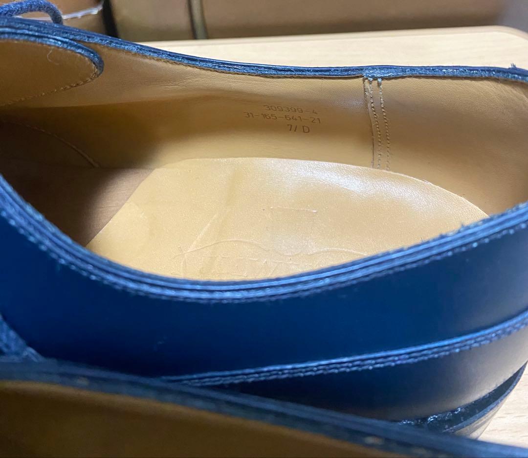 靴 JM WESTON 641 Golf boxcalf NAVY