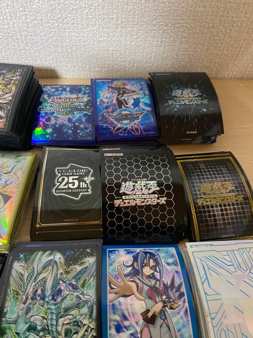 遊戯王　スリーブ　大量まとめ　5ds ゼアル　アークファイブ
