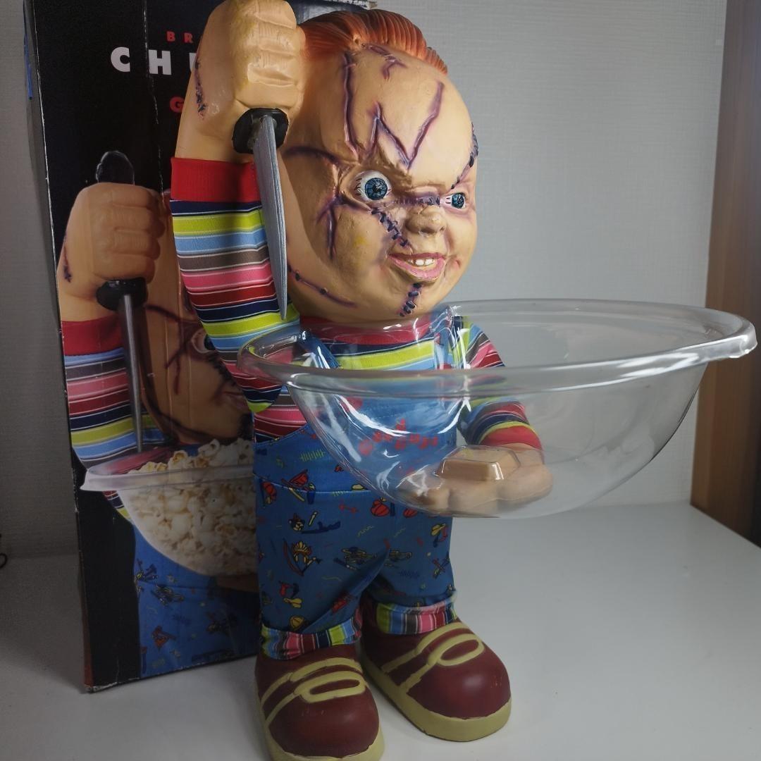 チャッキー ボウル PVC ドール 美品 Child’s Play 人 hZ62