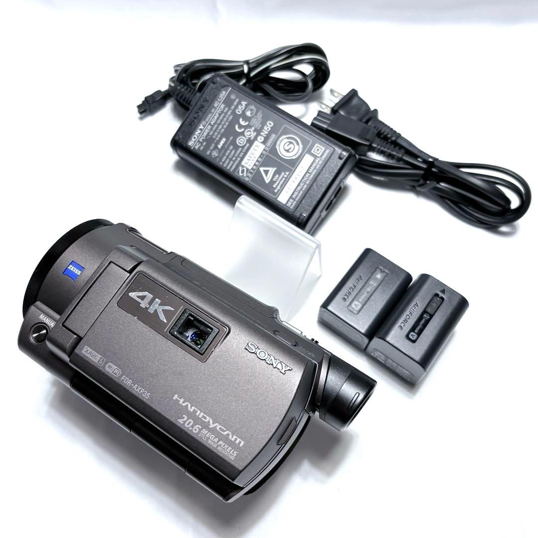 SONY FDR-AXP35 ハンディーカム 4K ビデオカメラ プロジェクター
