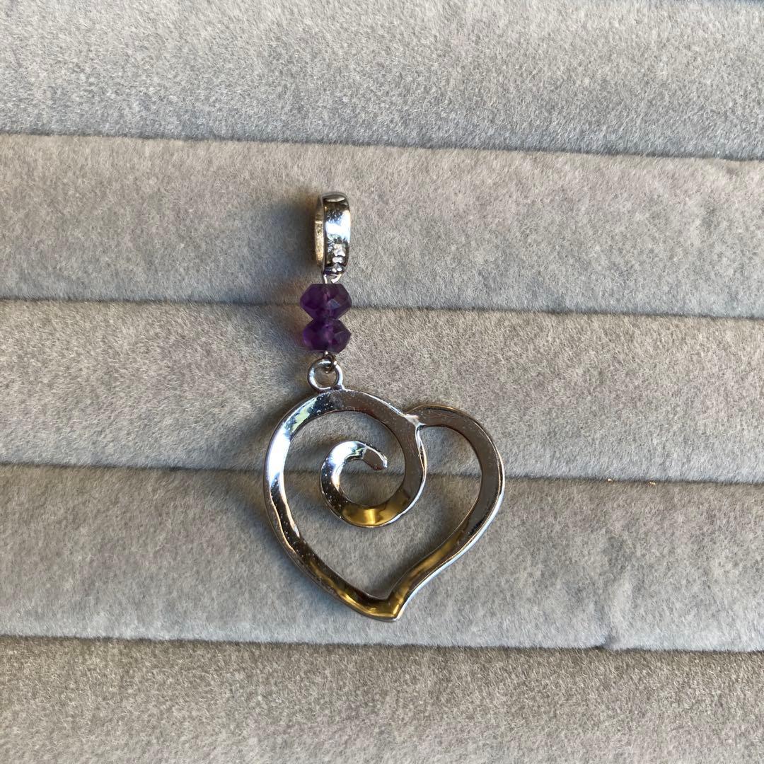 K14 ホワイトゴールドペンダントトップ