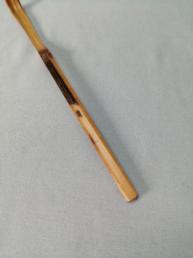 【茶道具】前大徳寺海蔵寺　方谷宗和箱書 茶杓『福寿』茶杓162