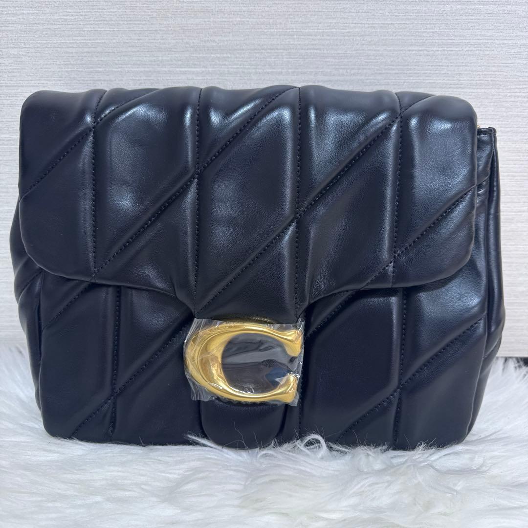 COACH タイムズ スクエア タビー ショルダー バッグ・キルティング