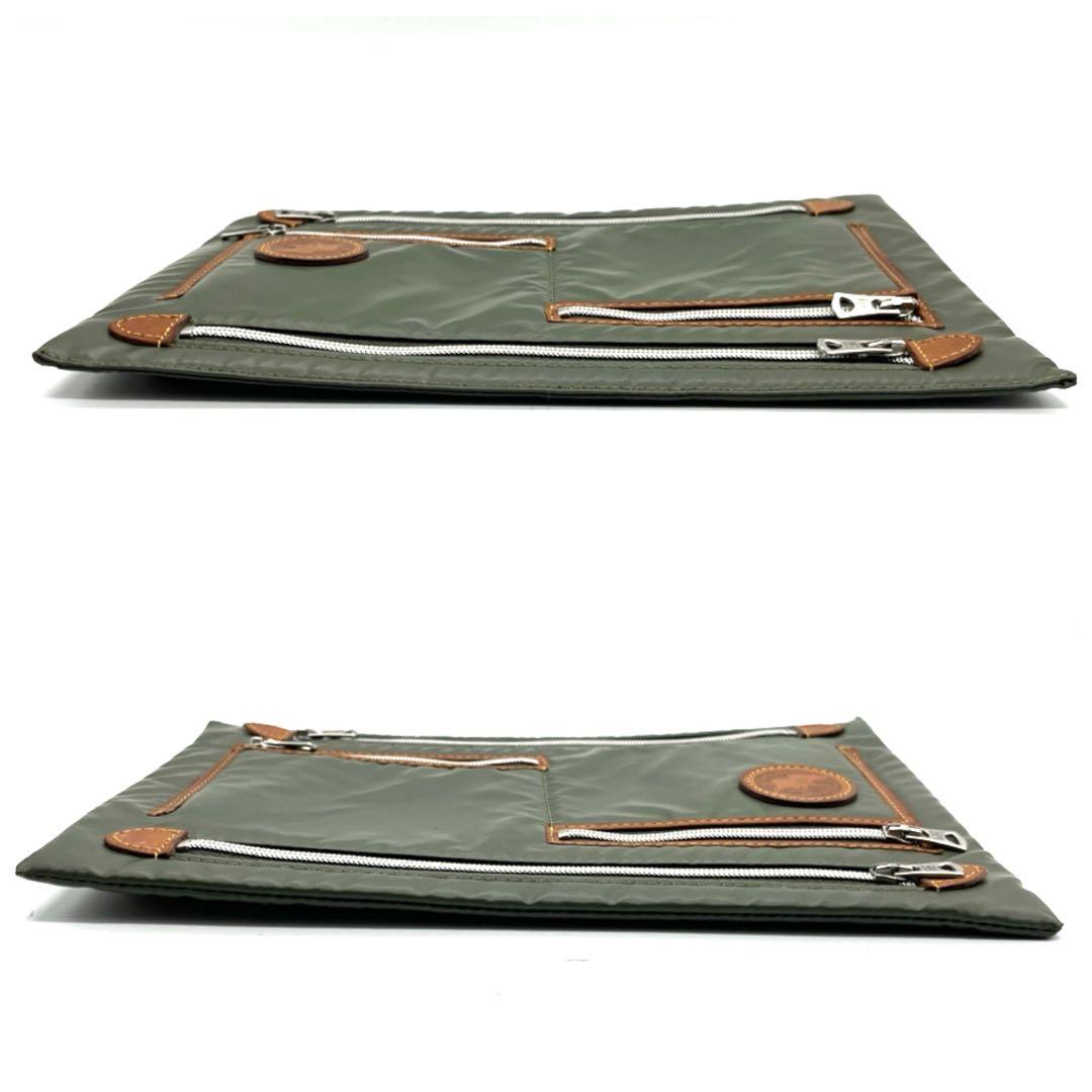 【未使用級 極美品 超希少】ハンティングワールド オフロードライン マルチポーチ