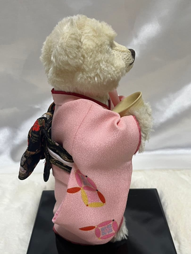 【限定品】Steiff シュタイフ 遠州流茶道 コラボ テディベア 着物姿