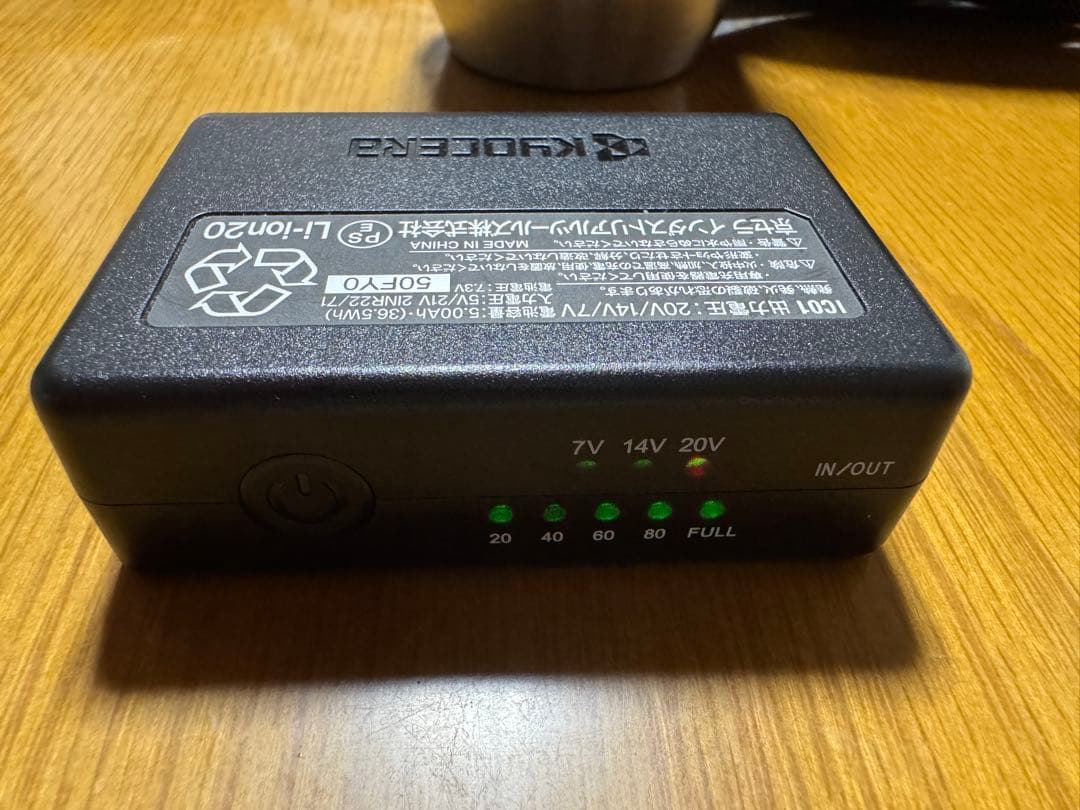 ICE CRAFT IC101S ペルチェベスト　美品！