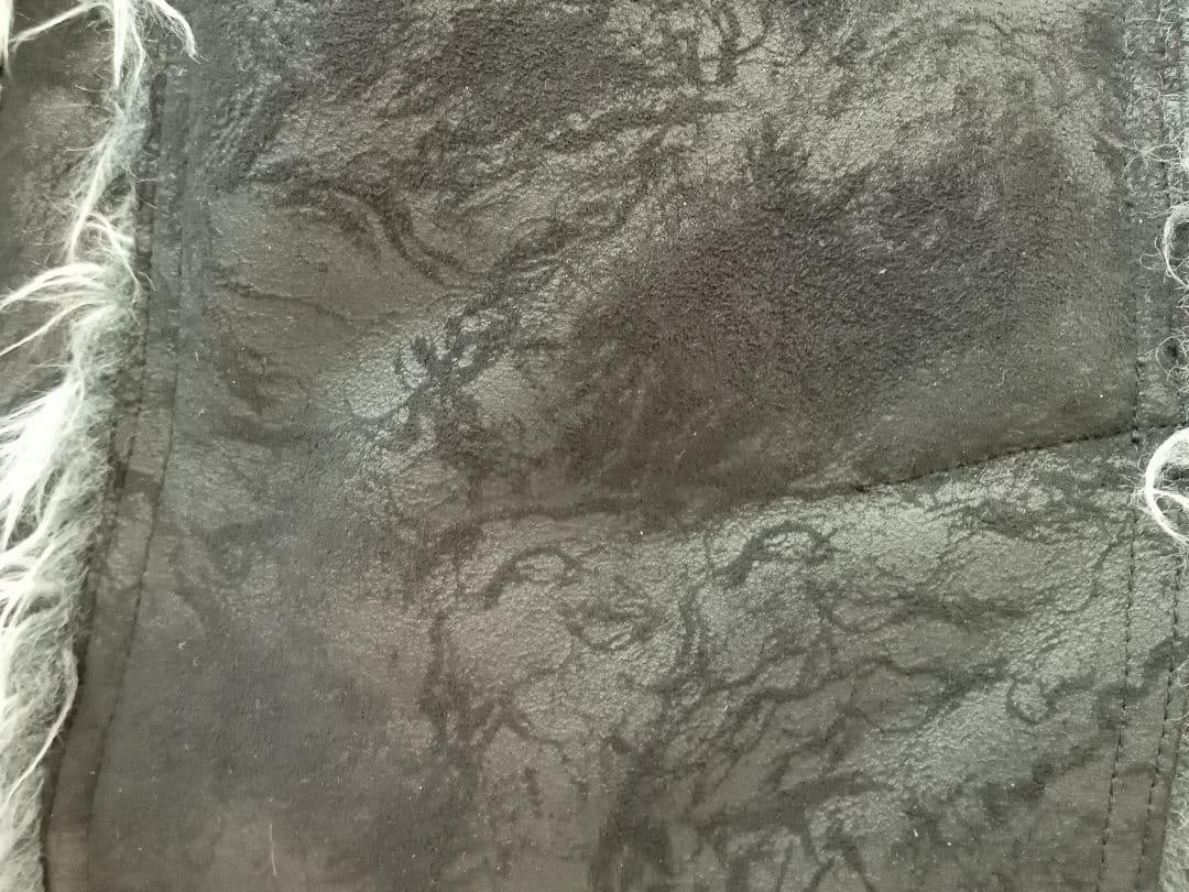 美品　TETE HOMME　ムートン　ファー　毛皮　アーカイブ　y2k