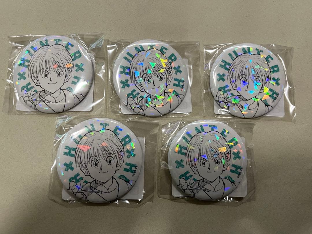 HUNTER×HUNTER オールスター缶バッジ　シャルナーク　×5