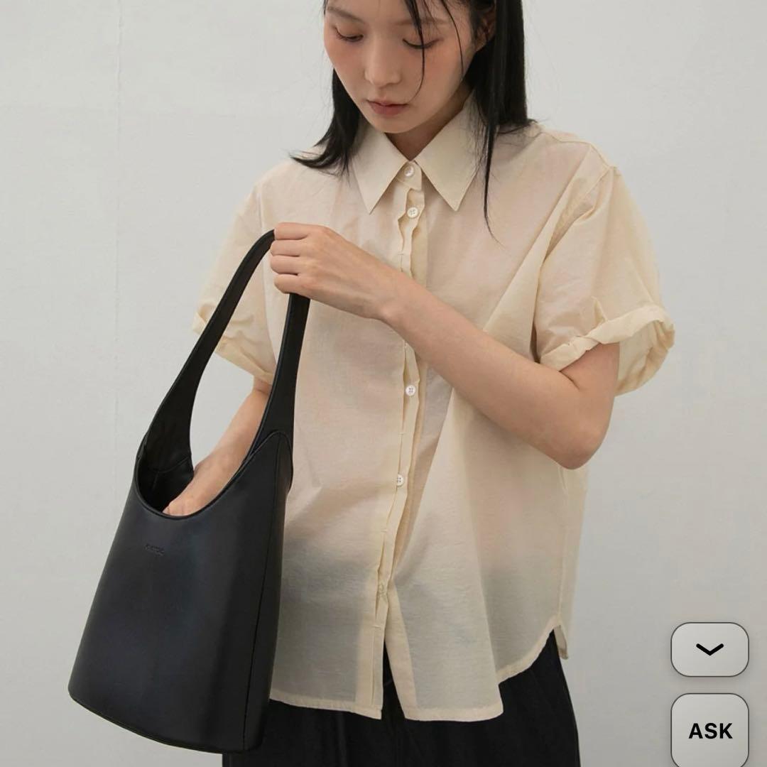 【美品】OHOTORO オオトロ Snail Bag ショルダーバッグ　ブラック