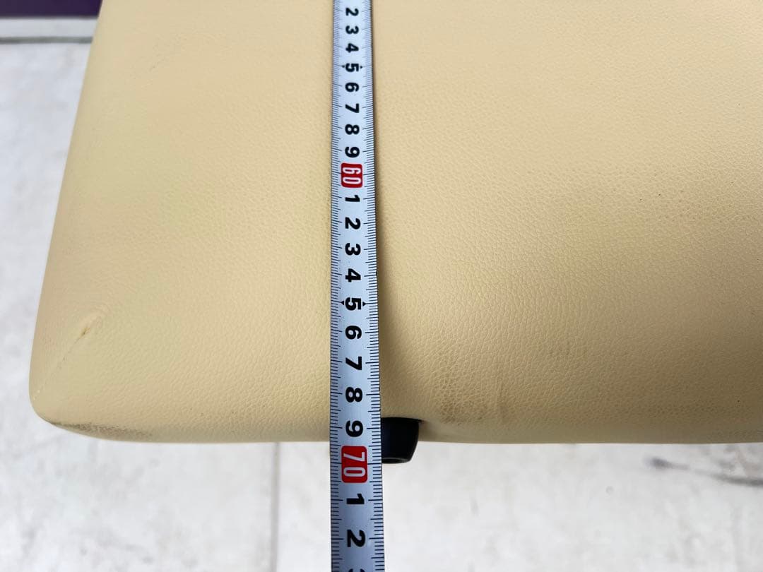 ベンチ付き折りたたみベッドほぼ未使用品