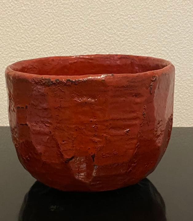 松﨑融　漆椀　抹茶椀　根来塗漆椀　李朝