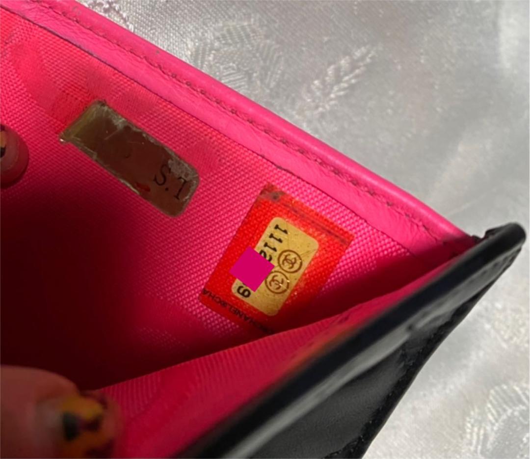 CHANEL カンボンライン 折り財布