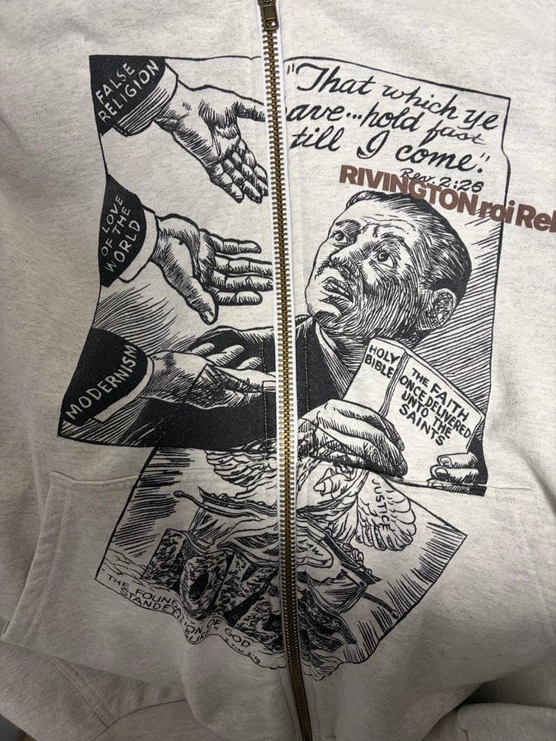 RRR123 ジップパーカー コムドットやまと着用 ニキ着用