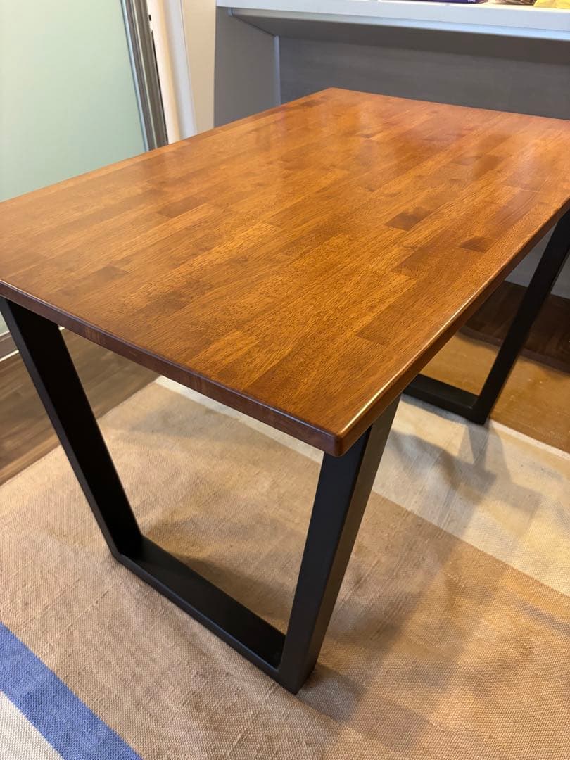 【最終お値下げ】 KANADEMONO チークウッド×ブラックスティール