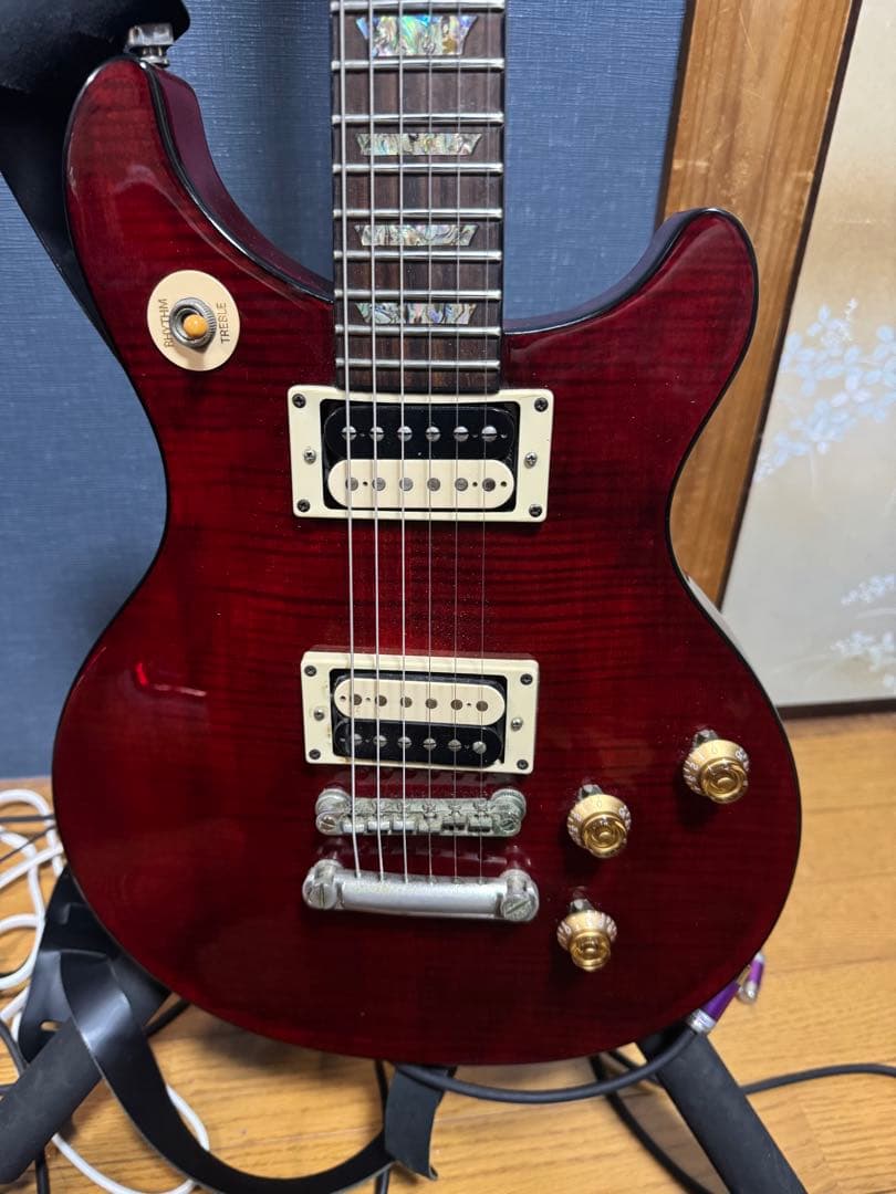 Epiphone tak matsumoto DCチェリーレッド　エフェクター付