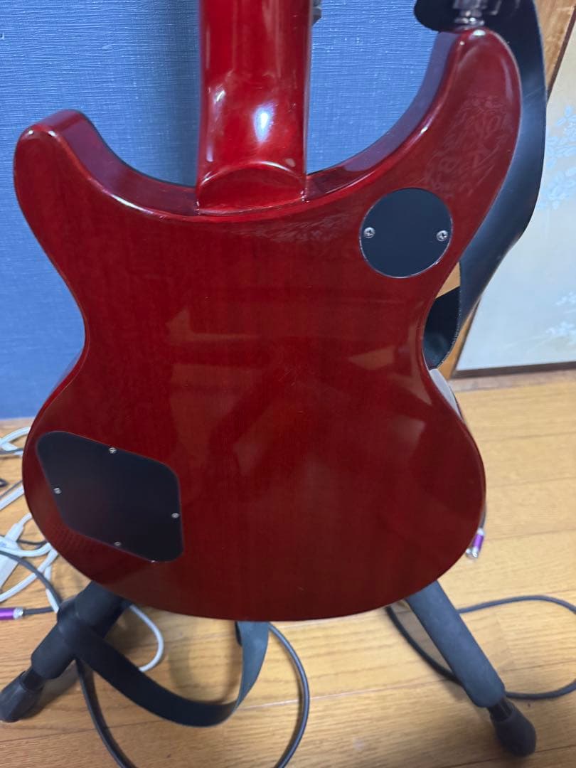Epiphone tak matsumoto DCチェリーレッド　エフェクター付