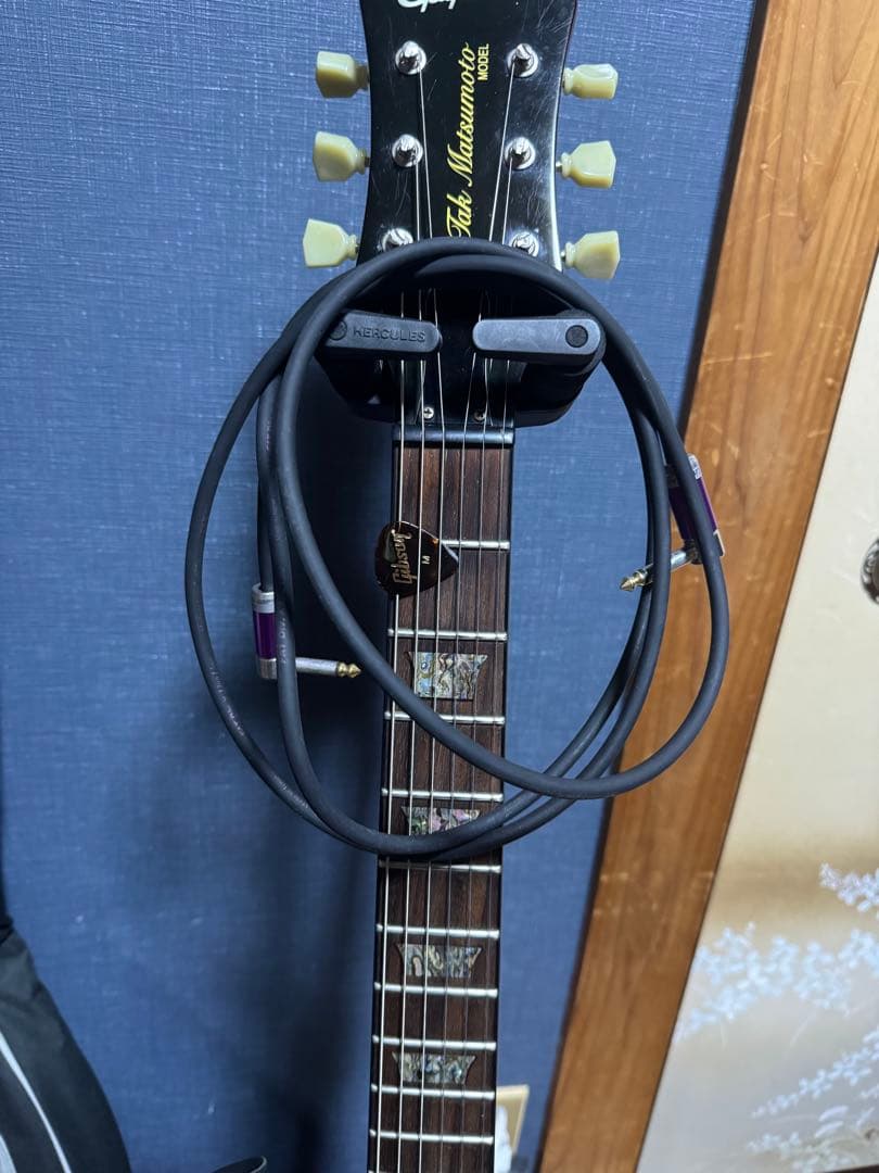 Epiphone tak matsumoto DCチェリーレッド　エフェクター付