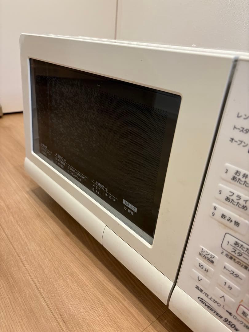 Panasonic オーブンレンジ コンパクト ホワイト　2022年製