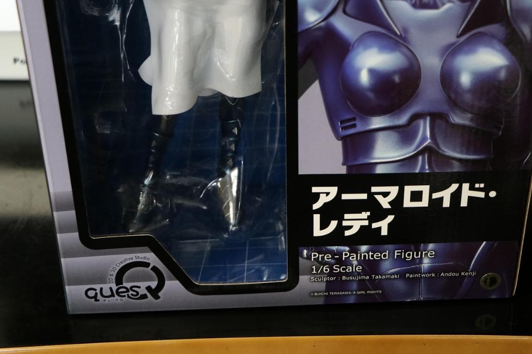 新品未開封 キューズQ スペースコブラ 1/6 アーマロイド レディ フィギュア