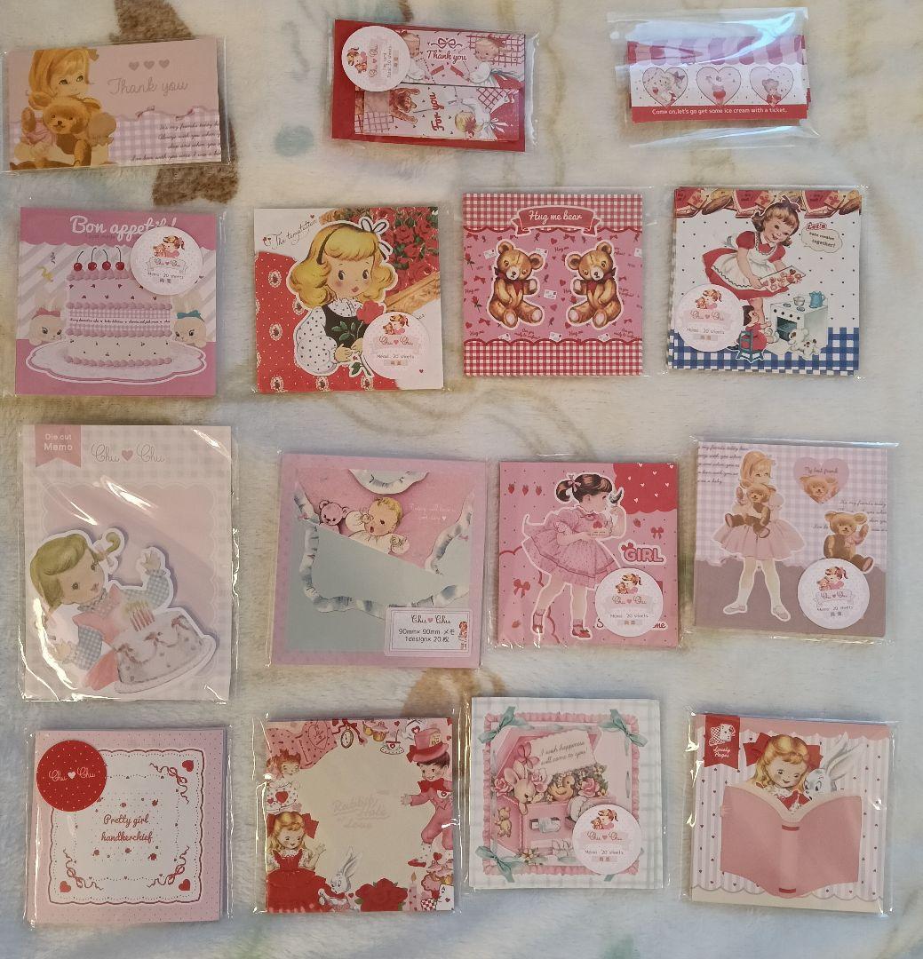 5日までお取置　個人作家メモデザインペーパータグchuchu様