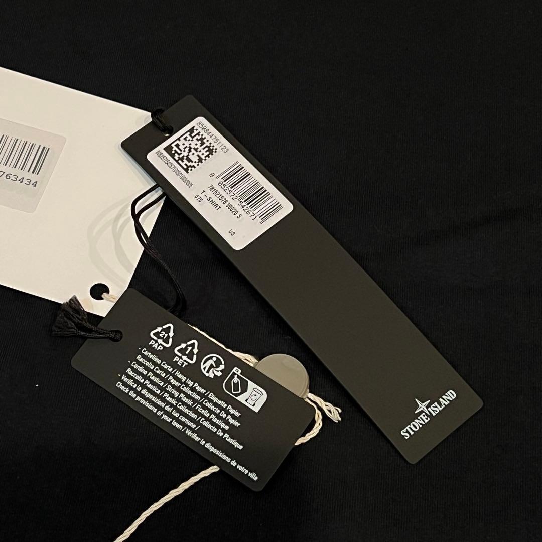 ★希少！肩刺繍★ストーンアイランド Tシャツ ★ネイビー S★ケース付属品有❗️