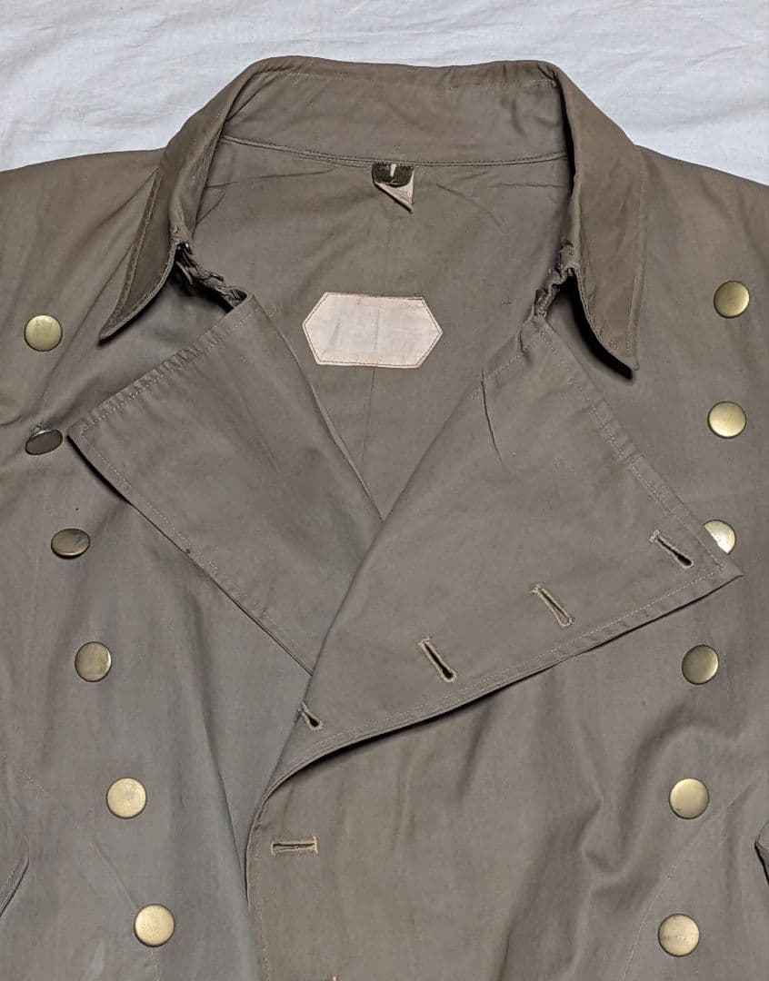 日本軍　陸軍　軍服　軍装　将校　春夏用　外套　コート　当時実物　未使用　美品