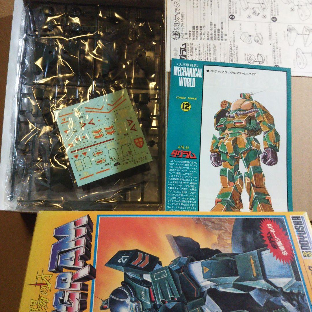 中古品 ダグラム ボトムズ レイズナー プラモデルセット販売　プラモデル