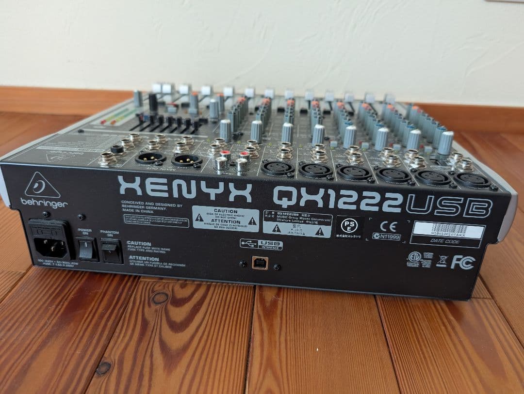 BEHRINGER 6chアナログミキサー オーディオインターフェイス　！美品！