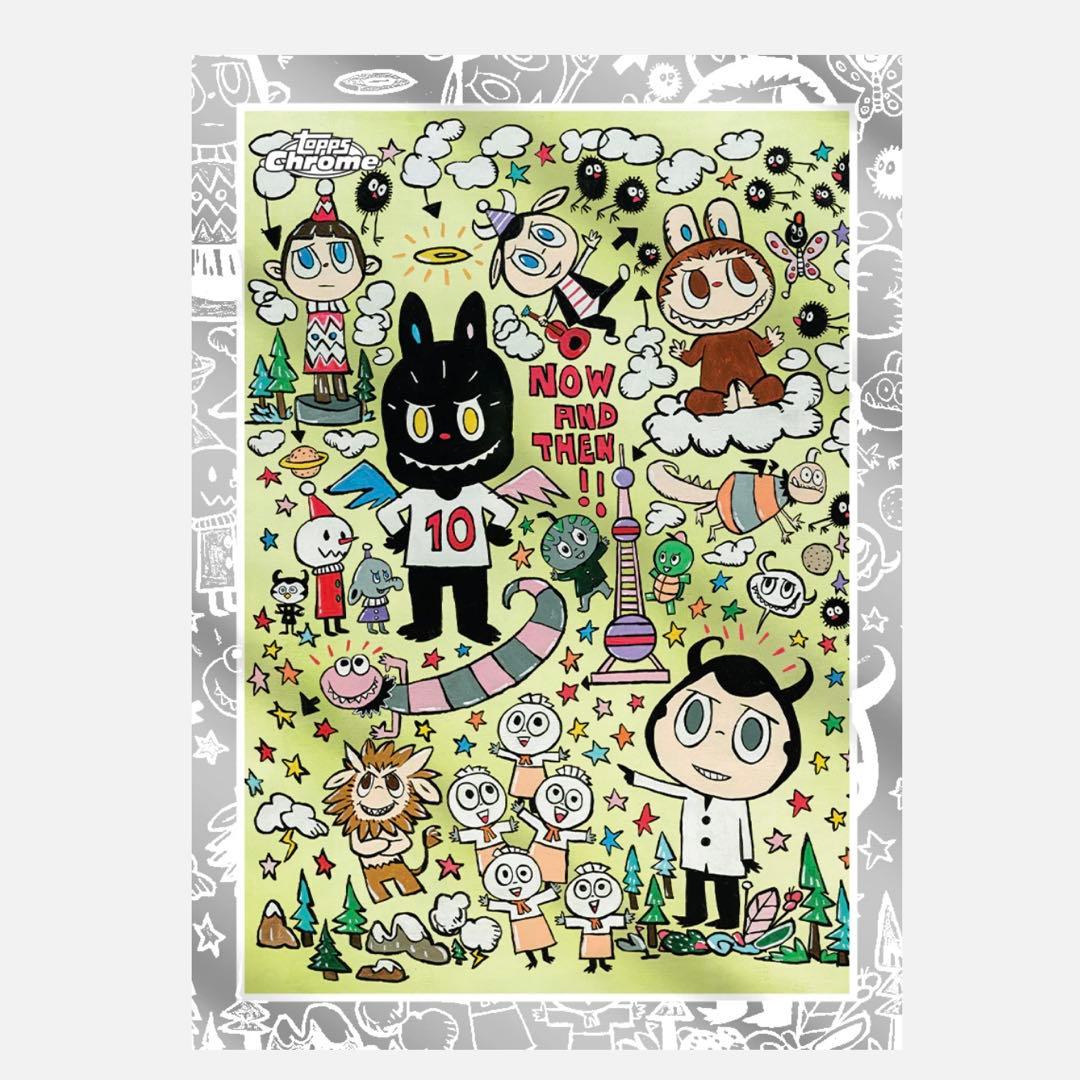 【新品未開封】2025 Topps Chrome Labubu 1box