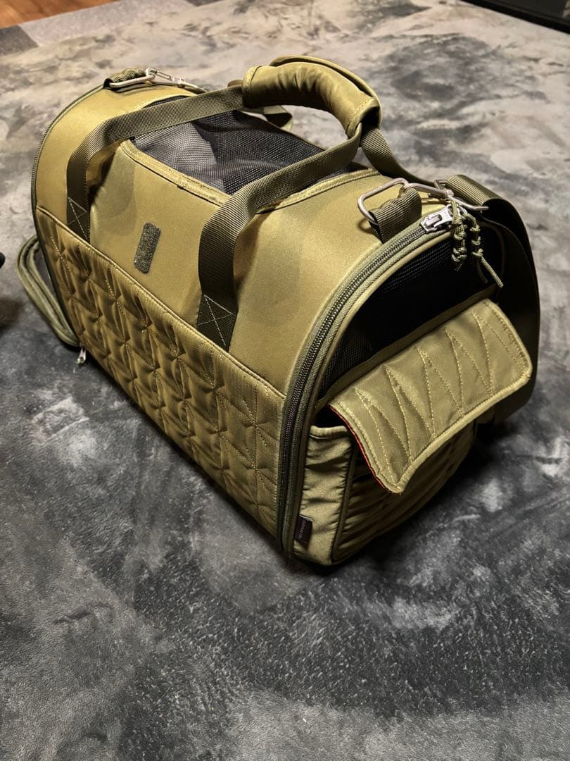 PET PARADISE キルト折畳キャリー 小型犬 約4～8kg 美品