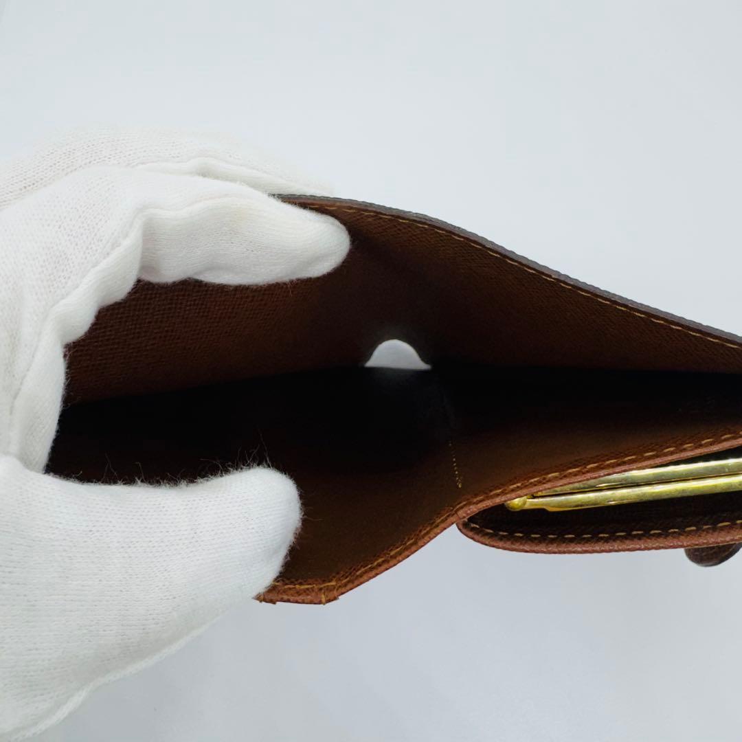 ✨ LOUIS VUITTON✨ルイヴィトン✨モノグラム✨ブラウン✨2つ折り財布