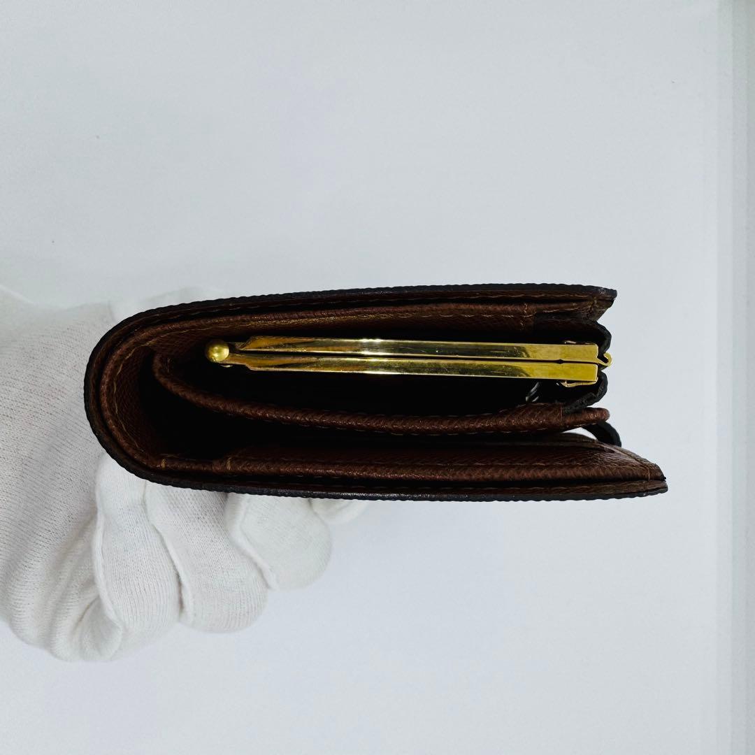 ✨ LOUIS VUITTON✨ルイヴィトン✨モノグラム✨ブラウン✨2つ折り財布