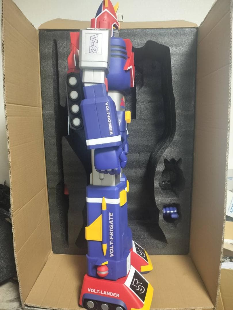 100cm 新品 超電磁マシーン ボルテスV 　スーパージャンボソフビ
