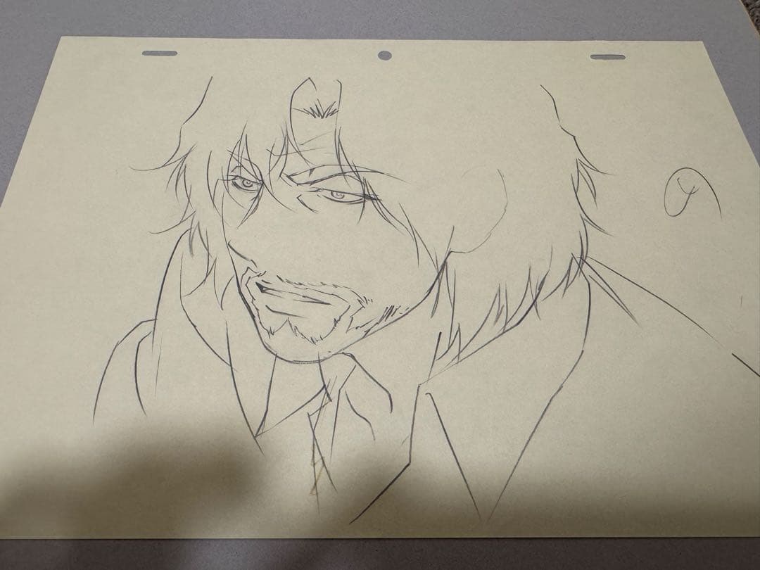 残響のテロル 生原画 セル画 / くるりん ストラップ /非売品