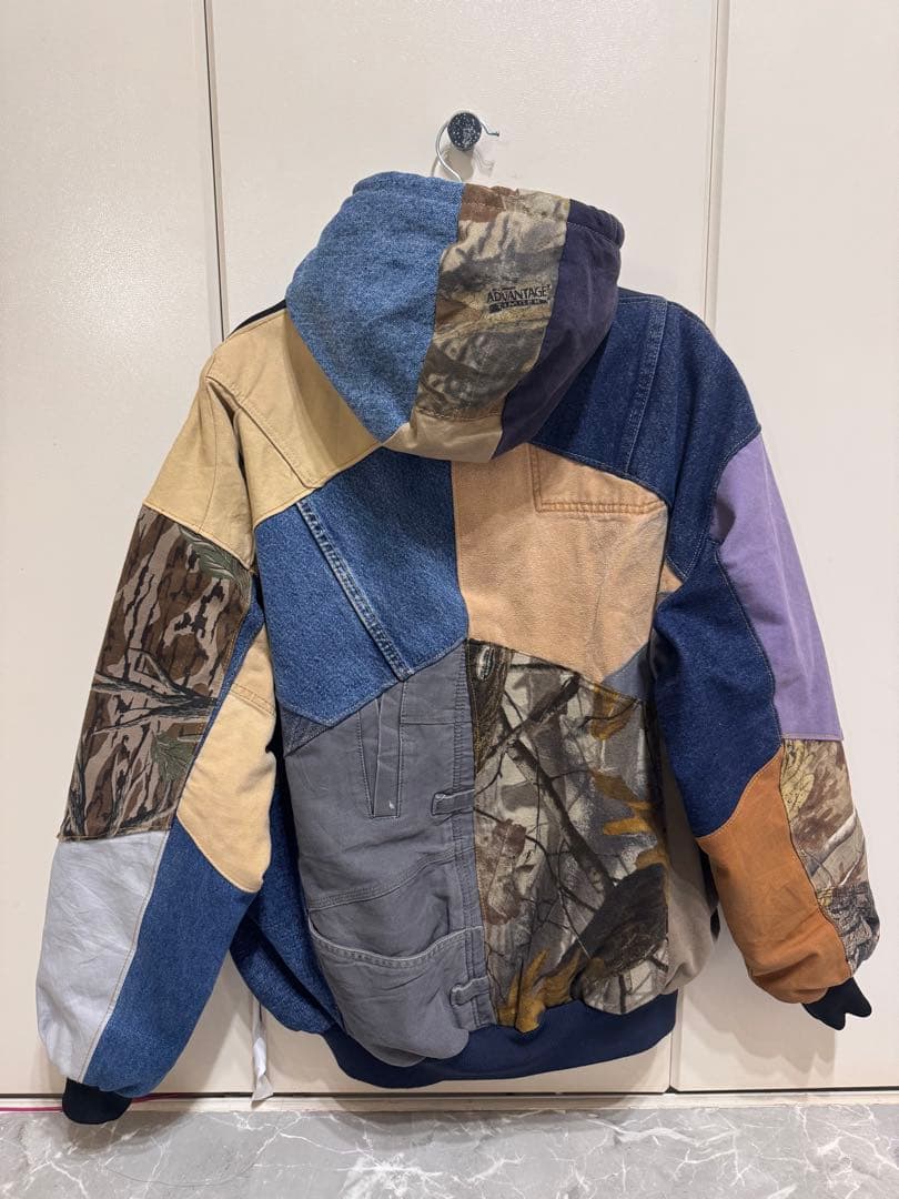 Carharttリメイクジャケット