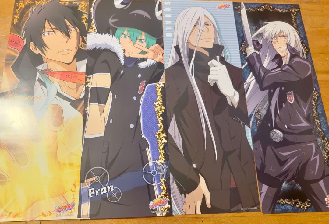 リボーン キャラポス 収納ファイル ポスター 32枚 美品