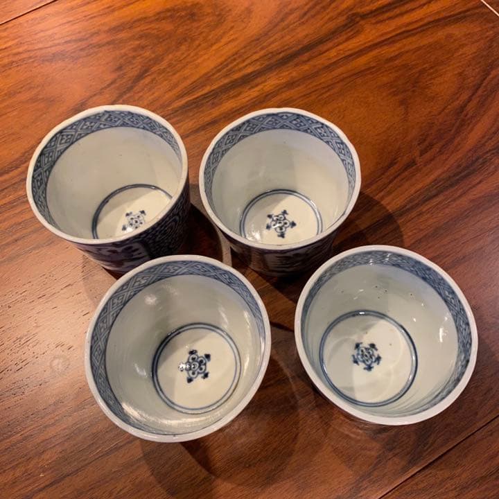 古伊万里　蕎麦猪口　4個セット