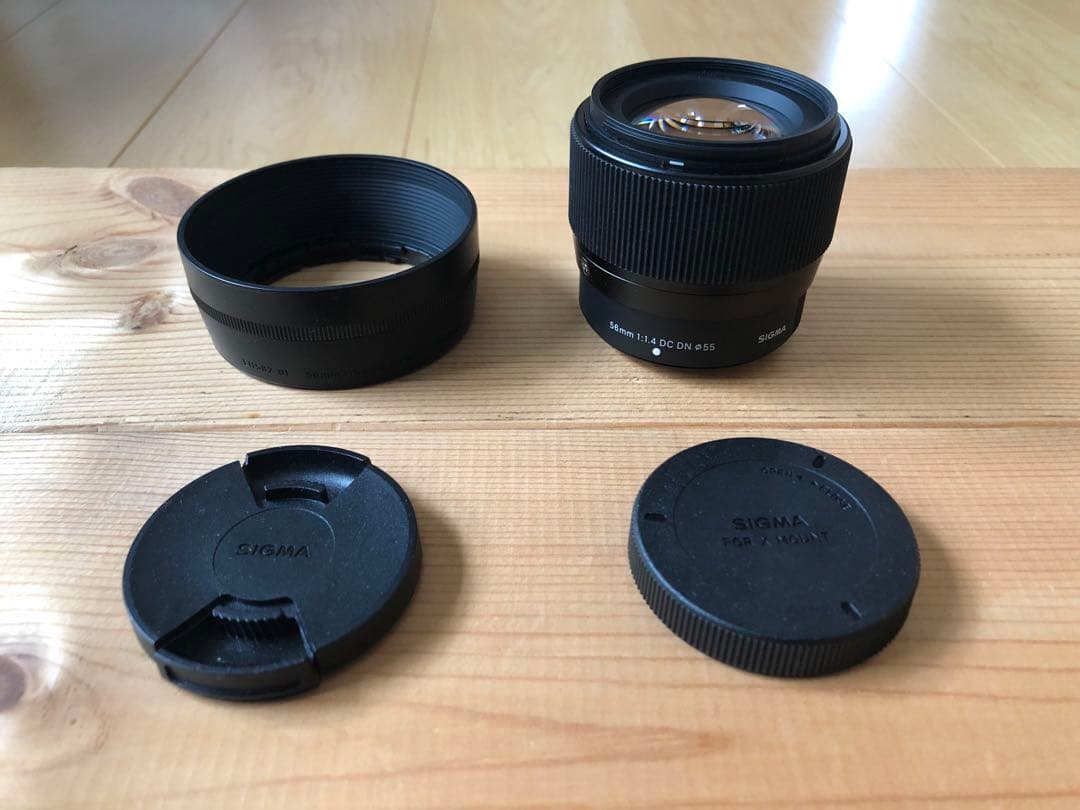 SIGMA シグマ Xマウント 56mm F1.4 DC DN fuji