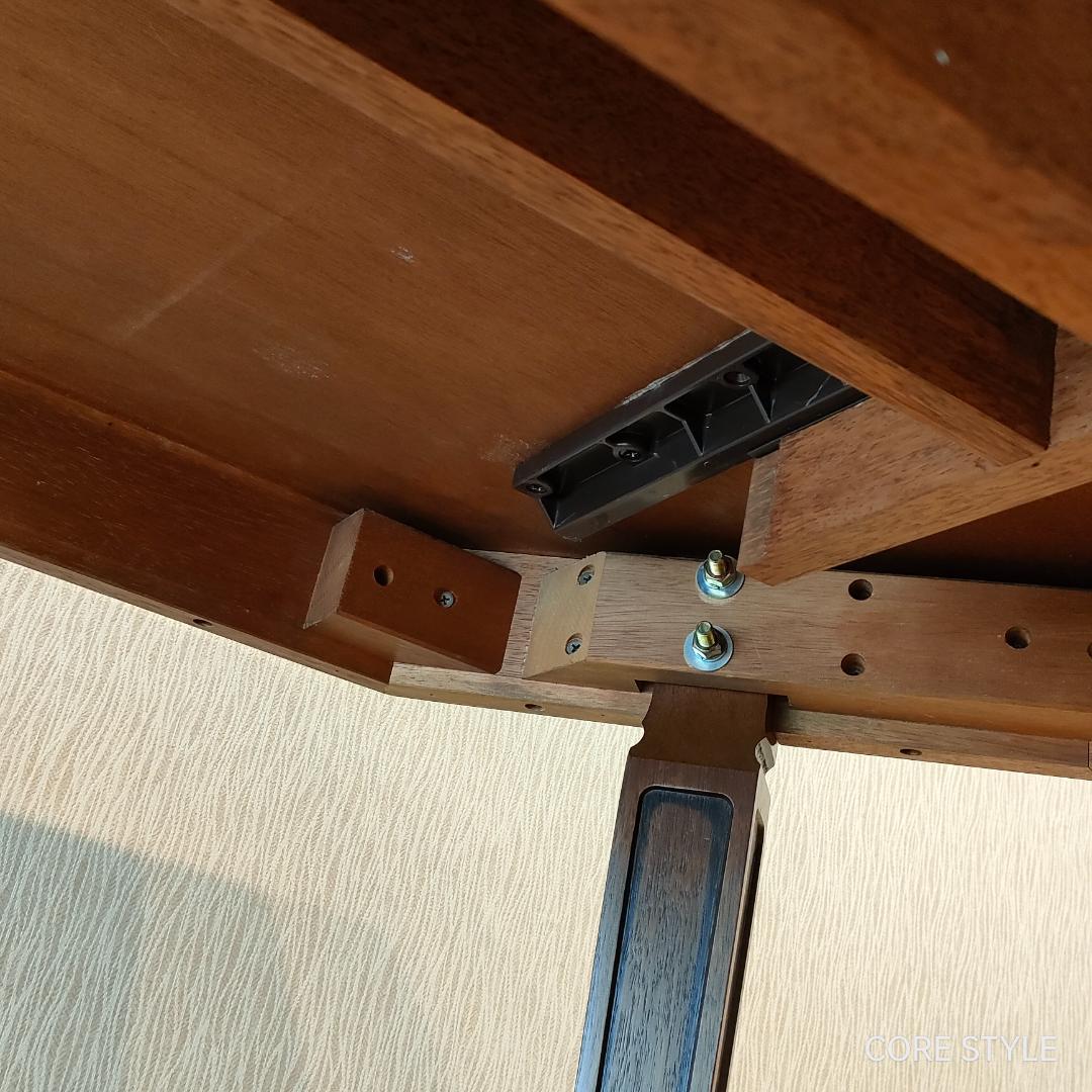 マルニ木工　地中海ロイヤル　ダイニングテーブル　伸長式