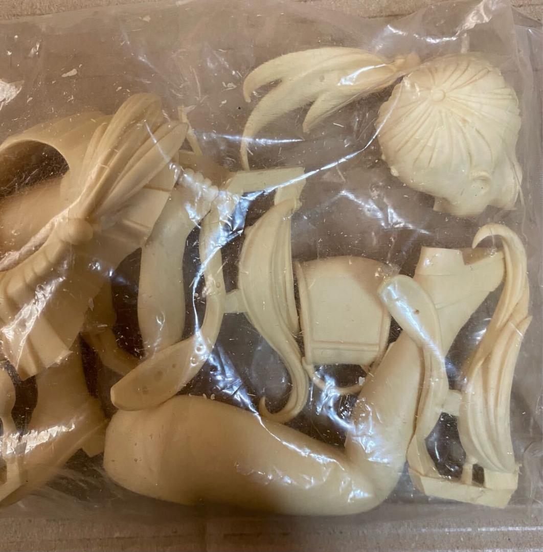 ペーパークラフト欠品 スクルド Ⅵ アイス ガレージキット ああっ女神さまっ