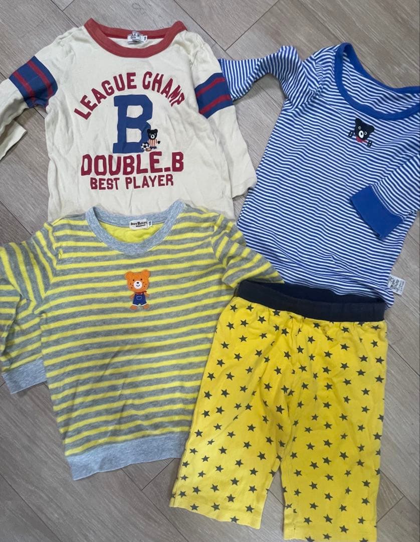 専用‼️ミキハウス　DOUBLE B トレーナー ズボン100cm 12点セット