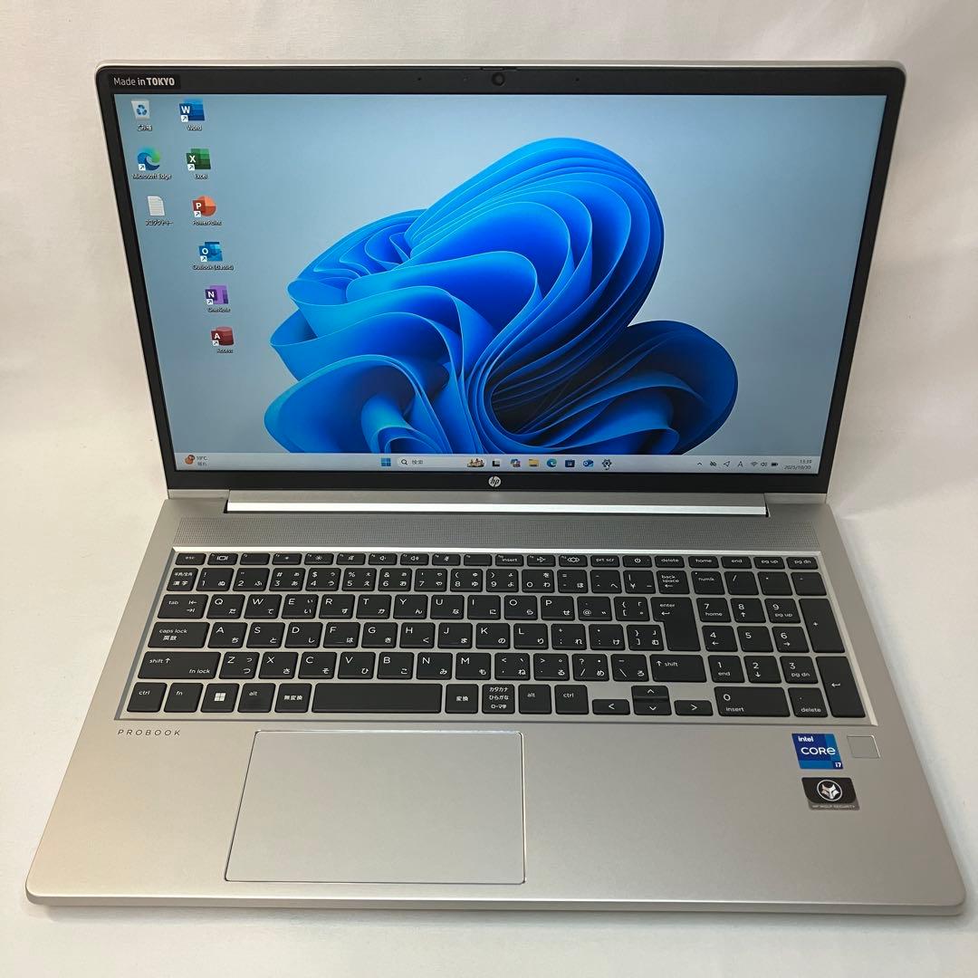 美品 PROBOOK 450 G9 12世代 i7 16GB 512GB FHD