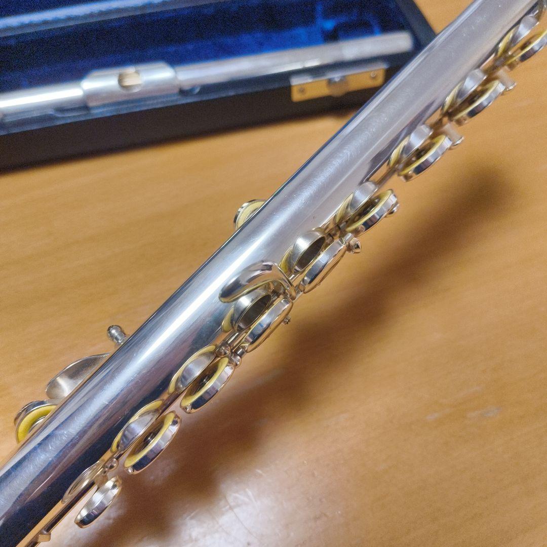 頭部管銀製　ヤマハフルート YFL311Ⅱ Eメカ付き