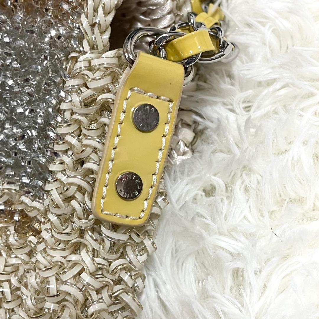 【極美品】ANTEPRIMA ルケットⅡ シルバー ワイヤー　ショルダーバッグ