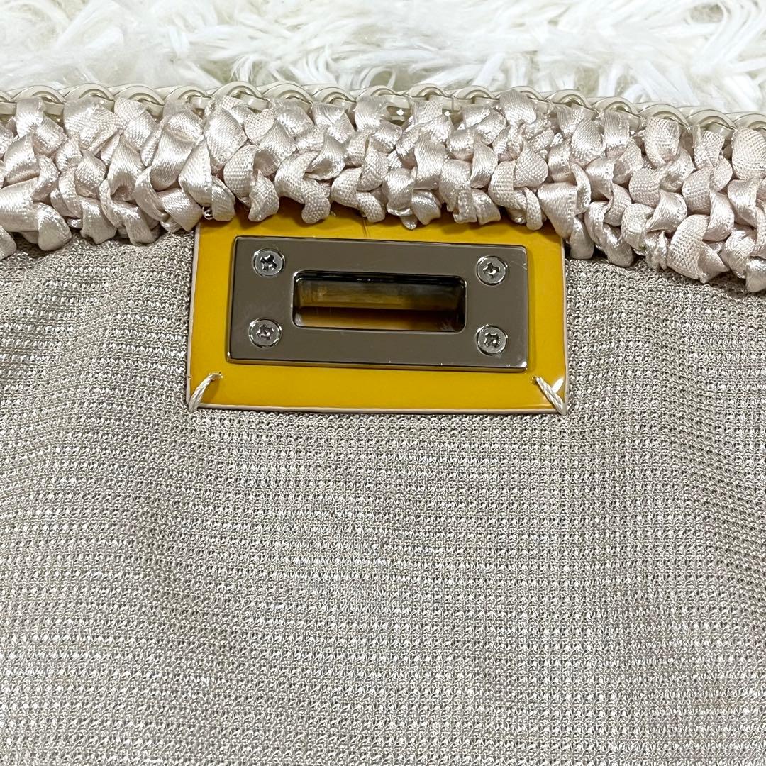 【極美品】ANTEPRIMA ルケットⅡ シルバー ワイヤー　ショルダーバッグ