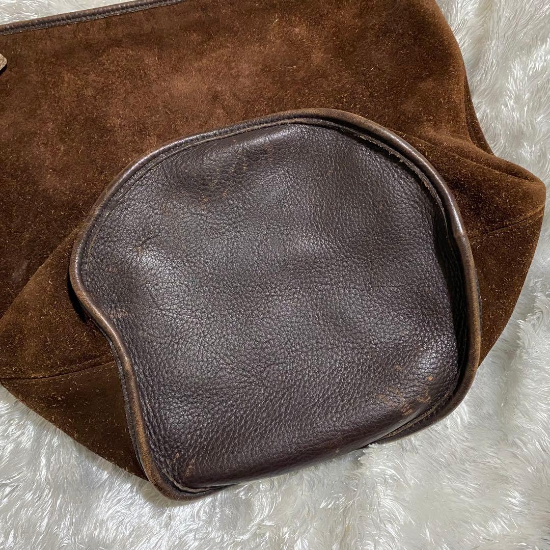 ヨ*チ様 コーチ オールドコーチ COACH スエード バケツ ショルダーバッグ