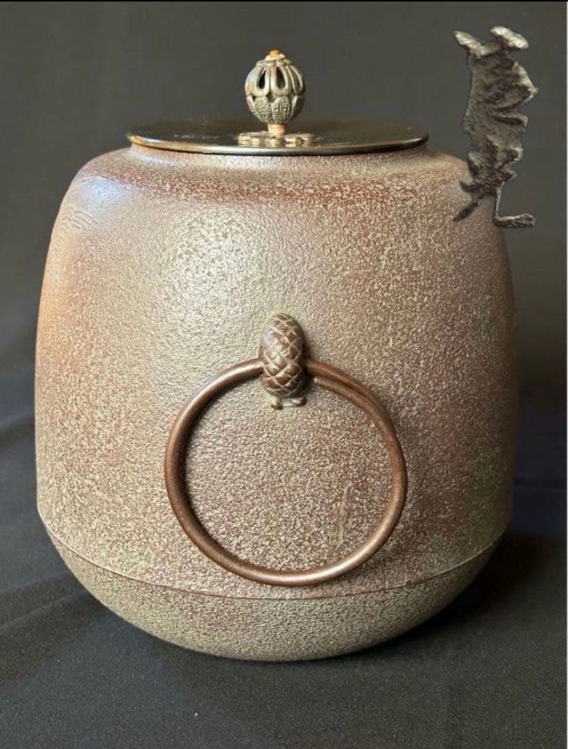 【訳あり‼️ジャンク❗️未使用‼️】茶道具3点セット　風炉・五徳・風炉釜