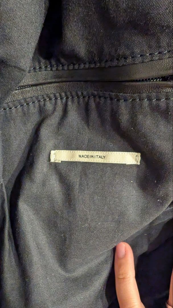 希少サイズ　SILENCE シングルレザー ジャケット　ゴートスキン